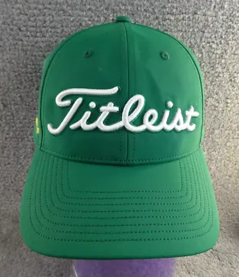 Titleist  Strapback Strap Hat Cap Golf Green White NWT Logo Mcgrath Lexus H7 • $22