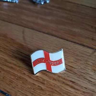 England National Flag English St Saint George's Cross Metal Enamel LAST ORDERS • £0.99