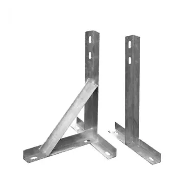 24 Inch Galvanised T&K Wall Mount Bracket For TV Aerial Or Satellite Dish • £39.99