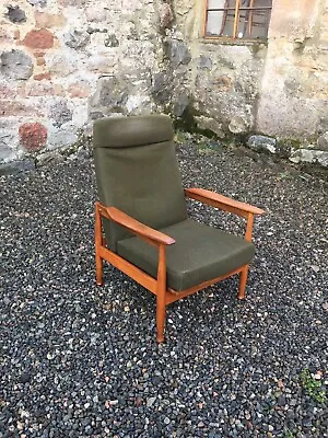 Vintage Guy Rogers Danish Style Armchair • £345