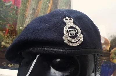 British Army Royal Military Academy Sandhurst Officer CADET Beret+Cap Badge 58cm • £18.10