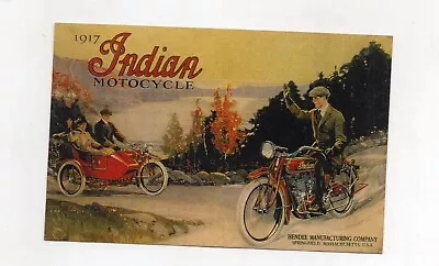 1917 Indian Motorcycle Postcard • $29