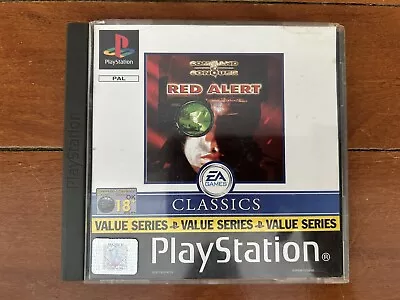 PS1 - Command & And Conquer - Red Alert - Classics - Double Disc - Inc Manual • $27