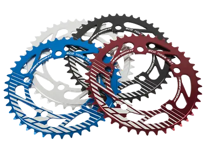 $21 • Buy INSIGHT BMX 5 BOLT CHAINRING  110MM Red/black/blue/silver