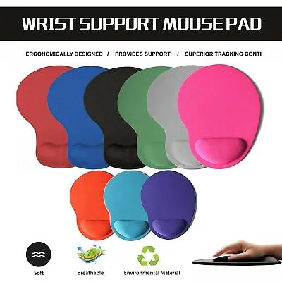 $5.21 • Buy Ergonomic Comfort Wrist Support Mouse Pad Mice Mat PC Non Slip Ultralight 17g AU