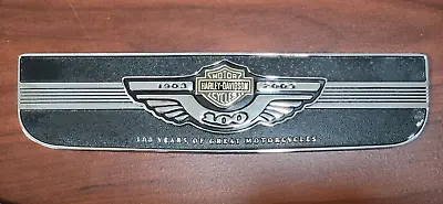 Harley Davidson 100th Anniversary Tour Pak Lid Medallion Badge Emblem 62096-03 • $301.70