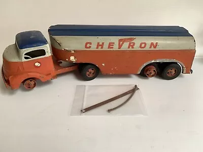 Vintage Smith-Miller Chevron Tanker Toy Truck Metal • $132.50