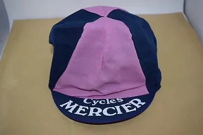 MERCIER CYCLES MIKO Hat Vintage Retro Team Small - Medium Cotton 1970s NOS • $59