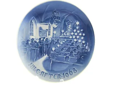 Bing & Grondahl 1968 Christmas In Church Porcelain Plate Denmark B&G • $13.25
