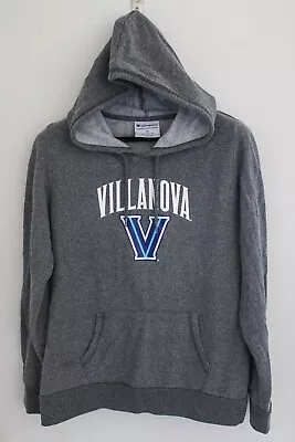 Villanova University Gray Pullover Hoodie Champion Fleece Sweatshirt XL Pocket • $19.99