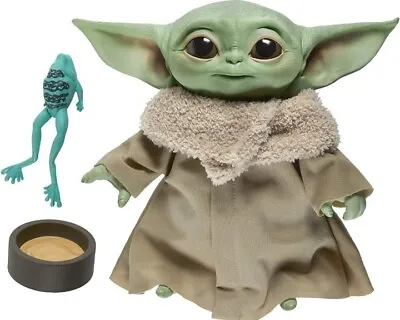 🌻Star Wars Mandalorian 19.05cm The Child  Baby Yoda  Talking Plush Toy 7.5in • £12