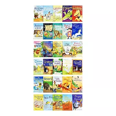 Usborne My Animal Stories Reading Library Collection 30 Books Set Ugly Duckling • £23.45