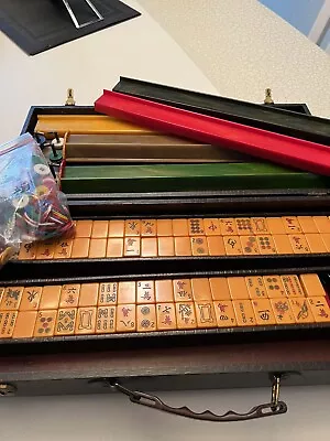 Mahjong Set Vintage Bakelite • $350