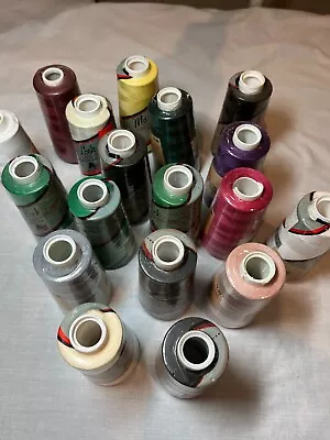 18 Cones MAXI_LOCK SERGER THREAD 3000 Yds Per Cone • $45