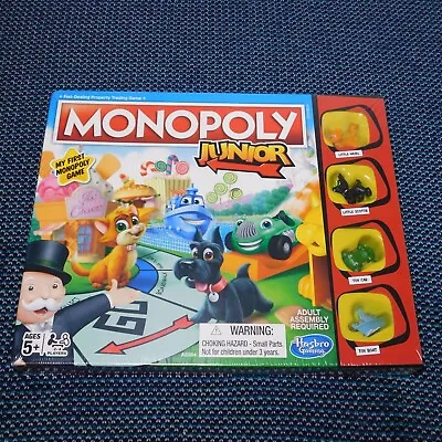 MONOPOLY JUNIOR Sealed Hasbro Parker Brothers Board Game 2016 Edition A6984 • $19.88