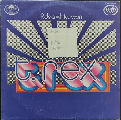 T-Rex Ride A White Swan Vinyl Record VG/G+ MFP5274 1970 1st Press • £17