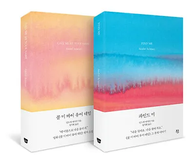 $154.66 • Buy Find Me + Call Me By Your Name - Korean Edition Novel Book Pack Of 2  