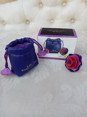  Collectable Marc Jacobs RARE Lola Solid Perfume Flower Ring Unused Boxedbag • £34.99