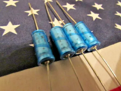 150uF 25V Philips Electrolytic Axial Capacitor Long Life -10% +50% USA 4 Pieces • $11.26