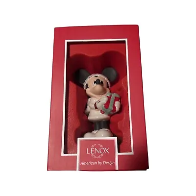 $24.99 • Buy Lenox, Mickey Mouse Christmas Ornament, 2015, Disney Showcase Collection
