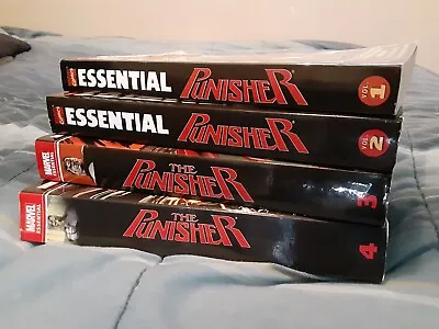 Essential Punisher Volume #1-4 COMPLETE SET MARVEL • $129.99