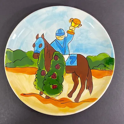 EP Designs 1983 Scottsdale AZ Plate Horse Racing Win Place Show Hand Painted • $13.44