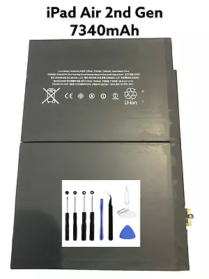 IPad Air 2 2nd Gen 7340mAh Replacement Battery With Tool Kit A1566 A1567 LOCTUS • $27.49