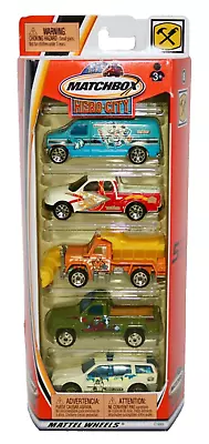 Matchbox Hero City Collectors Collection ~ City Maintenance 5 Pack #8 C1889 2003 • $27.61