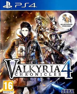 VALKYRIA CHRONICES 4 PS4 Playstation 4 GAME GREAT CONDITION • $94.95