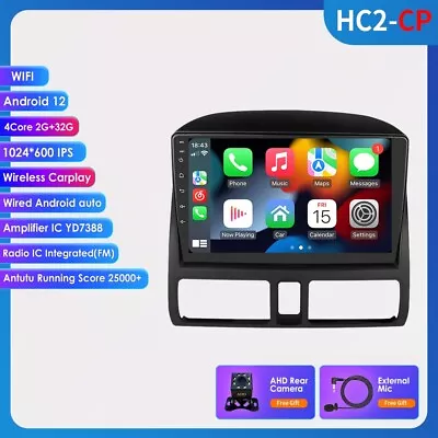 For Honda CRV 2001-2006 CarPlay Android 12 Car Stereo Radio GPS Navi Player 32GB • $108.99