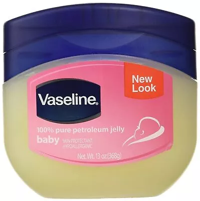 Vaseline 100% Pure Petroleum Jelly Baby Skin Protectant Soft Gentle Formula 13oz • $16.23