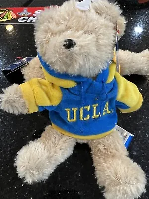 UCLA NCAA  Cute Plush Hoody Bear Foco • $24.99