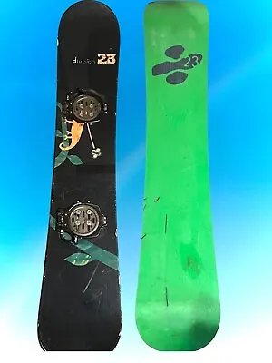 Division 23 Snowboard 142 Cm  With K2 Clicker Bindings • $156