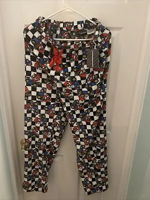Mario Kart Sleepwear Pajama Pants Size Mens Small New With Tags (128) • $28.79