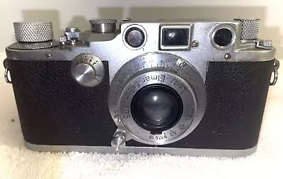 Vintage LEICA D.R.P. ERNST LEITZ WETZLAR CAMERA Germany #368110 • $102.50