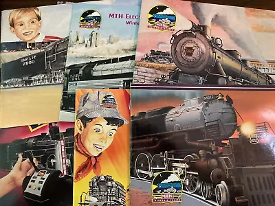 Lot Of 7 Mike's Train House MTH Catalog Booklets Volume 1995 1996 1997 • $24.95