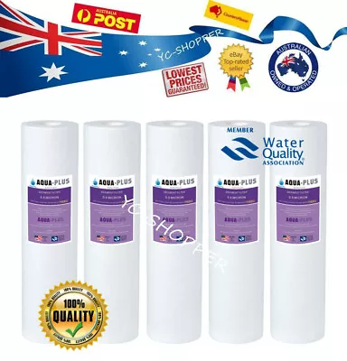 $27.85 • Buy 5 X Replacement Sediment Water Filter Cartridges - 0.5 Micron