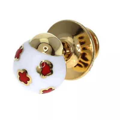 PASQUALE BRUNI   Brooch Ladybug Enamel Pin Brooch K18 Yellow Gold • $621