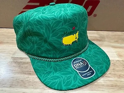 Imperial The Aloha Rope Cap Green Floral Masters Golf Hat Raised Puff HTV Logo • $49.99