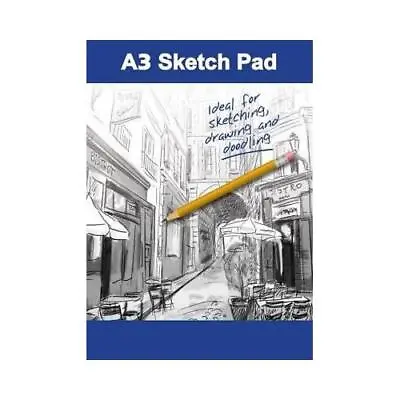Sketch Book Artist Drawing Pad Cartridge Paper A3 Art Craft Draw Doodle • £8.99