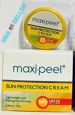 Maxi Peel Anti Acne SPF20 Face Day Whitening Skin Facial Sun Protection Cream  • £12.06