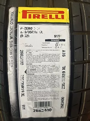 1 NEW P235/35R19 Pirelli P Zero PZ4 RO2 91 Y • $150