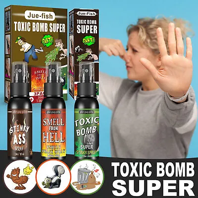 Liquid Fart Spray Can Stink Bomb Ass-Smelly Stinky Gas Crap Gag Prank Toy Joke • $10.99