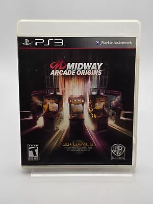 Midway Arcade Origins (Sony PlayStation 3 2012) PS3 CIB Tested • $19.95