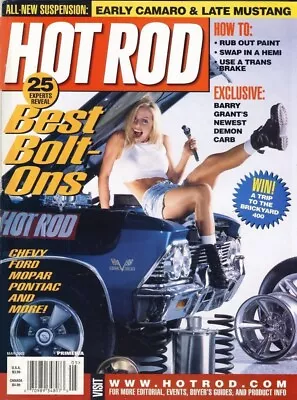 Hot Rod 2002 May - Racing Mustang Don Hardy Hemi Ram* • $8.49