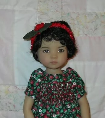 Playhouse BABY BOY Unisex Doll Wig Size 7/8 BLACK Modacrylic Hair Full Cap ~NWT • $9.99