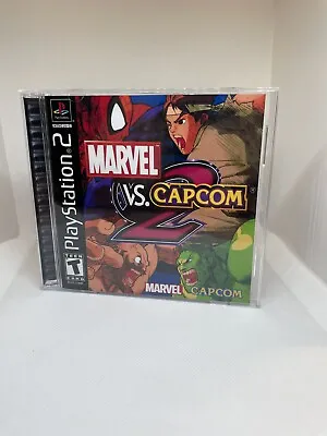CUSTOM Marvel Vs Capcom 2 PS2 Reproduction Case - NO DISC • $13.05