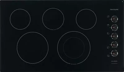 $499.99 • Buy Frigidaire FFEC3625UB 36 Built-in Electric Ceramic Glass Cooktop With 5 Elements