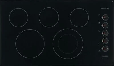 $499.99 • Buy Frigidaire FFEC3625UB 36 Built-in Electric Ceramic Glass Cooktop With 5 Elements