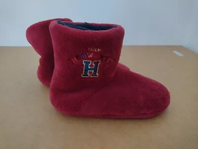 BNWT M&S Size UK 1 Harry Potter Slippers Hogwarts Boots Berry Red Fleece EUR 33 • £3.99